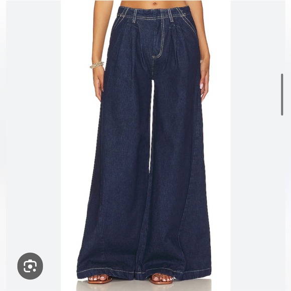 NWOT We The Free Equinox Denim Trouser - Picture 3 of 12